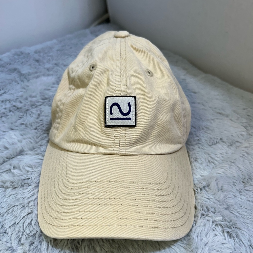 Red Jacket Cream Baseball Dad Cap